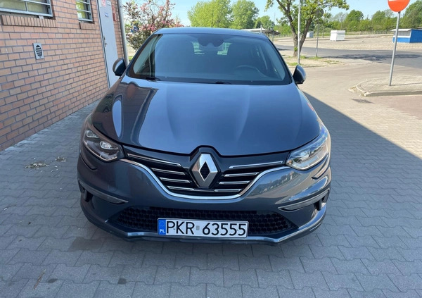 Renault Megane cena 44800 przebieg: 98000, rok produkcji 2016 z Bartoszyce małe 79